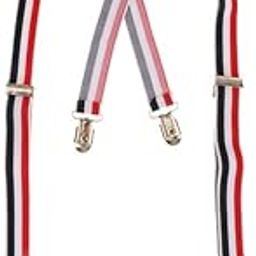 VELURA Unisex Adult Adjustable Dress Jeans Pants Suspender Clip-on Braces #2|1 x Fashion Chiffon Scarf|Suspenders, Braces| Mens Accessories-image-25