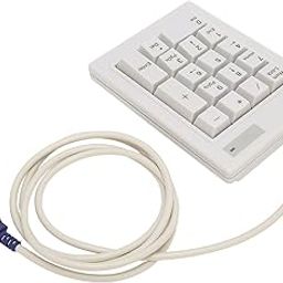 Numeric Keypad, Mini Numpad ABS Material Quiet Keys Soft Touch for Financial for Office for Accounting-41