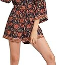 Jaipuri Cotton Printed Playsuit for Women-image-29