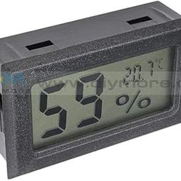 Digital LCD Display Thermometer Hygrometer Indoor Outdoor Weather Temperature Sensor Humidity Meter Gauge Tester Instrument Accurate Readings for Home and Office-31