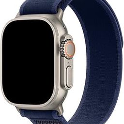 DailyObjects Pull Tab Watch Strap Compatible with Apple Watch Series 9/8/7 (45mm) | Series SE2/6/SE/5/4 (44mm) | Series10 46mm | Ultra/Ultra 2 -Watch Not Included-22