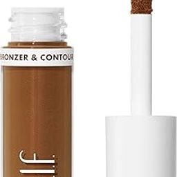 e.l.f. Camo Liquid Bronzer & Contour, Silky Highly Pigmented Formula, Creates a Long-Lasting Bronzed Glow & Natural Look, Vegan & Cruelty-Free, 5 Medium-25