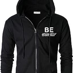 Men's Fleece Hooded Neck Sweatshirt-image-72