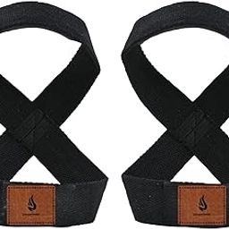 Shopeleven Weight Lifting Straps for Gym Workout Deadlift,Powerlifting, Non-Slip Wrist Supporter with Padded Cuff for Gym-image-13