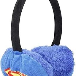 Boy's & Girl's Superman Winter Warm Knitted Earmuffs Faux Fur Ear Muffs Ear Warmers(Blue)-image-38