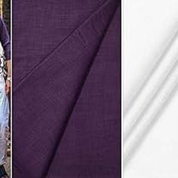Pri & Su CottLinn Combo fo Cotton sollod Shirt 600080 & Trouser 90060-image-75