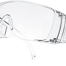 Sadaiv Nipun Dil Se Desh Seva Safety Goggles, Clear Protective Eyewear, Laboratory Work Protection Glasses, Universal Fit-4