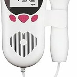 Portable Fetal Doppler Baby Heart Monitor for Pregnancy with Inbuilt Speaker, Large Display Size | for Home & Clinic-image-59