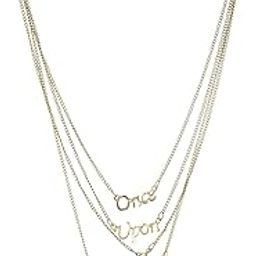 Golden Layered Ravishing Necklace for Women/Girls-image-1