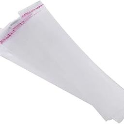 DMS RETAIL Multi utility Self Adhesive Clear Transparent Plastic Seal Pouch/Poly bag - 1.5X6 inch Pack Of (100)-image-12