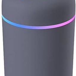 Colorful Cool Mini Humidifier, Essential Oil Diffuser, Aroma Essential USB Personal Desktop Humidifier for Car, Office Room, Bedroom etc,2 Adjustable Mist Modes (Navy Blue)-57