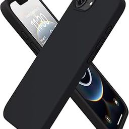 DIZORO Compatible with iPhone 16e Case 6.1"(2025), Liquid Silicone 3 Layers Full Covered Soft Gel Rubber Phone Case,Shockproof Protective Cover with Anti-Scratch Microfiber Lining-Black-picture-32
