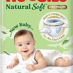 Huggies Natural Soft Premium Baby Diaper Pants, Our No.1 Soft Pants, Small (S) Size (4-8 Kgs), Pack of 70 diapers | Cloud Softness All over with India's 1st Cloud Touch Belt-4