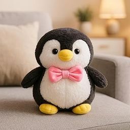 SCOOBA Bow Penguin Soft Toy 25 cm (Bow Penguin)-17