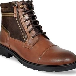 Genuine Premium Leather Luxury Memory Foam High-Top Ankle Boots Shoes For Men(18896|Brown|Size-6,7,8,9,10)-11