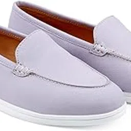 Premium Vegan Suede Slip-ons Loafer for Women-image-8