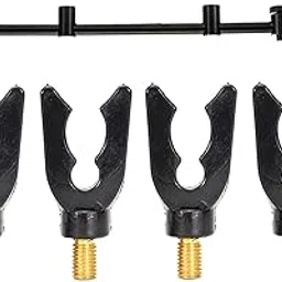 meadawgs Meadawgs® Aluminum Alloy Fishing Rod Butt Rest Fishing Buzz Bar Carp Equipment Gear 45cm Black-picture-1