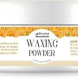 Bhuvika Waxing Powder - Natural & Painless Hair Removal Solution | Smooth, Soft Skin with Chemical-Free Ingredients (100g)-image-80