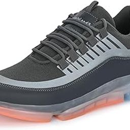 Grey Lightweight Running Boys Men Casual Sports Shoes Sneakers for Men (OG3045-MC)-image-76
