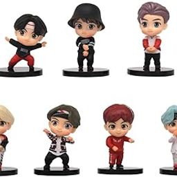 Offo BTS Mic Drop (Set of 7) – Exclusive Tiny Tan Figures | Limited Edition Premium Collectibles for K-Pop Fans, Gift Buyers & Collectors | Specially Designed for True BTS Army-22