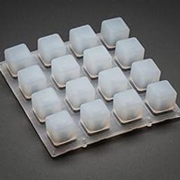 Adafruit Silicone Elastomer 4x4 Button Keypad - for 3mm LEDs [ADA1611]-22