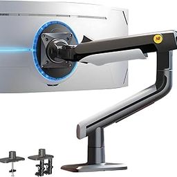 Gadget Wagon North Bayou 27'' to 50 inch Gaming Monitor-Arm for Flat/Ultrawide/Curved Monitors, Heavy Duty Mount Load up to 18 kg, VESA 75/100 mm Monitor-Mount A5-picture-11