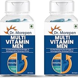 DR. MOREPEN Multivitamin For Men | Energy & Immunity Booster | 60 Tablets Pack of 2-24