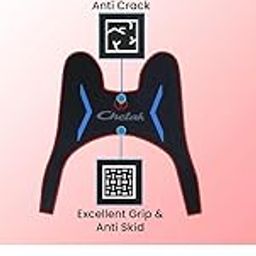 Chetak Anti-Skid Floor Mat for Bajaj Chetak Scooter, Washable, Anti-Crack, Easy Installation, Black with Blue Accents-picture-17