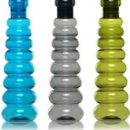 Keyaan Fashion Multi-Colour Pack of 3 1000 ml Bottle (Pack of 3, Black, Blue, Green)(Plastic)-image-27