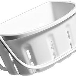 TINEASUR Portable Bath Basket Plastic Shower Organizer with Handle for Clothes Towels Toiletries Small Bathrooms Travel and Shower Supplies Storage-image-14