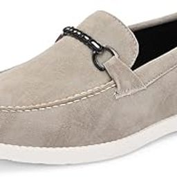 Premium Suede Leather Upper Casual Loafers for Men | Premium White TPR Sole Loafers-image-5
