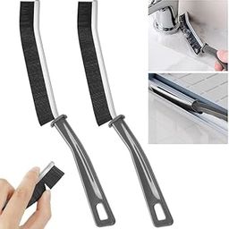 (Pack of 2) Gap Cleaning Brush,Bathroom Gap Cleaning Brush,Clean The Dead Corners of Kitchen Tiles,Multifunctional Window Slots,Multi-Purpose Door Window Track Deep Cleaning Brush-8