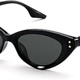 Women Trendy Cat Eye Sunglasses Vintage Cute Classic Simple Glasses E1192-picture-54