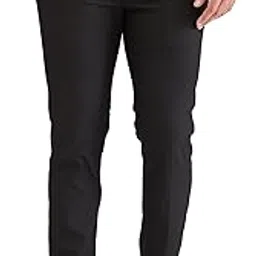 park avenue Men's Mid Rise Super Slim Fit Structure Pattern Polyviscose Blend Flat Front Formal Trouser-picture-28