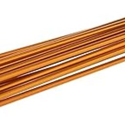 MERISHOPP Foldable Retractable 11 Sections Tent Poles Outdoor Travel Hiking Accessories 365cm Gold| Tent Accessories | Tent Pegs | Tent Rope Set-image-32