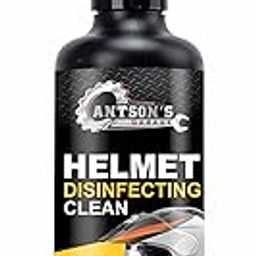 Antson Helmet Cleaner Spray 250 ML, Helmet Interior Cleaner, Anti-Bacterial Spray for Helmet, Visor Cleaner, Anti-Bacterial Formula Protects Hair Loss and fungal infections-11