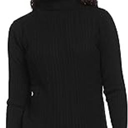Women's High Neck Knitted Woolen Sweater-image-33