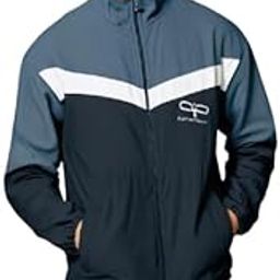 Men's Tracksuit Parachute High Neck Full Sleeve Athletic Gym Running Sports Jacket & Track Pant Set-image-46
