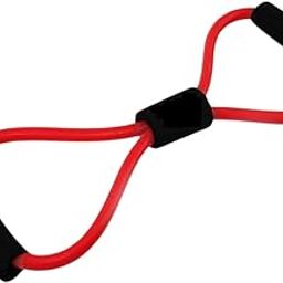 Red Exercise Resistance Tube – Figure 8 Shape for Multi-Use-image-83