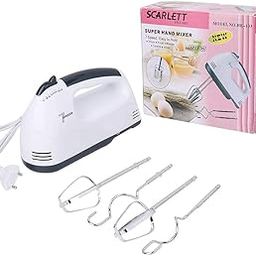 Gopeshwer Electric Food Mixer Cake Dough Mixer Handheld Egg Beater Blender Baking Whipping Cream Machine-image-97