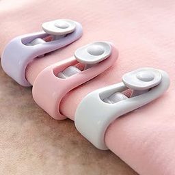 IQS Enterprise Bed Sheet Lock Clips Keep Your Sheets in Place All Night Long Duvet Clasp Bedsheet Lock Clips Bed Sheet Fixing Clip for Bedding Sheets Mattress Sofa Couch (Multicolor) (10 Pcs)-image-82