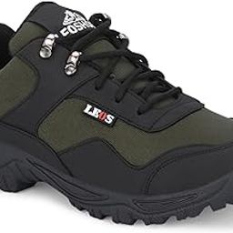 Leo Men's Black Light Weight Casual Waterproof Shoes for Trekking, Hiking & Other Outdoor Activities-image-77