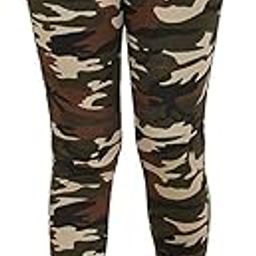 Winters Girl's Thermal Army Camouflage with Thick Fur Layer Inside-image-46