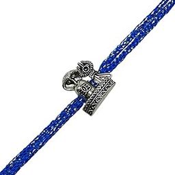 Silver Plated Lord Shiva-Pindi/Trishul Charm Thread Rakhi Lumba for Happy Raksha Bandhan Festival |Rakhee Celebration Bracelet Online for Bhaiya, Bhabhi, Brother, Sister In law-image-81