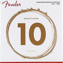 Fender Acoustic Guitar String Phosphor Bronze .010-.048 60XL 730060402-image-58