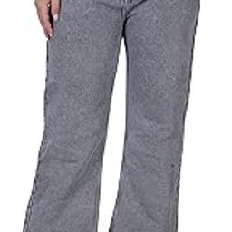 Baggy Women high Waist Wide Leg Denim Jeans Women's Denim Stretchable High Waist Light Wash Baggy Jeans || Back Pocket Bow tie Detail-image-89