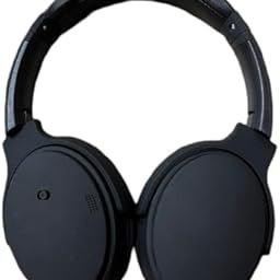Wireless Bluetooth Over-Ear Headphones with Noise Cancellation Bluetooth Over Ear Headphones | Mic for Phone Calls, Long Battery Life, Quick Charge,Touch Control and Voice Control -Black-11