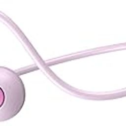 Mehomeli Kids Headphones, Bluetooth 5.4 Air Conduction Open Ear Headphones, Stereo Sound with Mic, IPX5 Waterproof, 20H Playtime-Pink-image-65