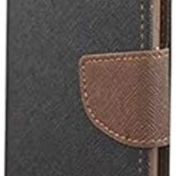 COVERBLACK Mercury Wallet Flip Cover for Lenovo K8 Plus - Black::Brown-image-55