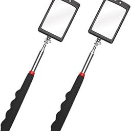 VINTORKY Retractable Lighted Inspection Mirror for Mechanics Telescoping Led Tool Compact for Cars Trucks Home Use-image-32